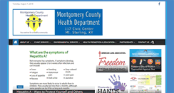 Desktop Screenshot of montgomerycountyhealth.com